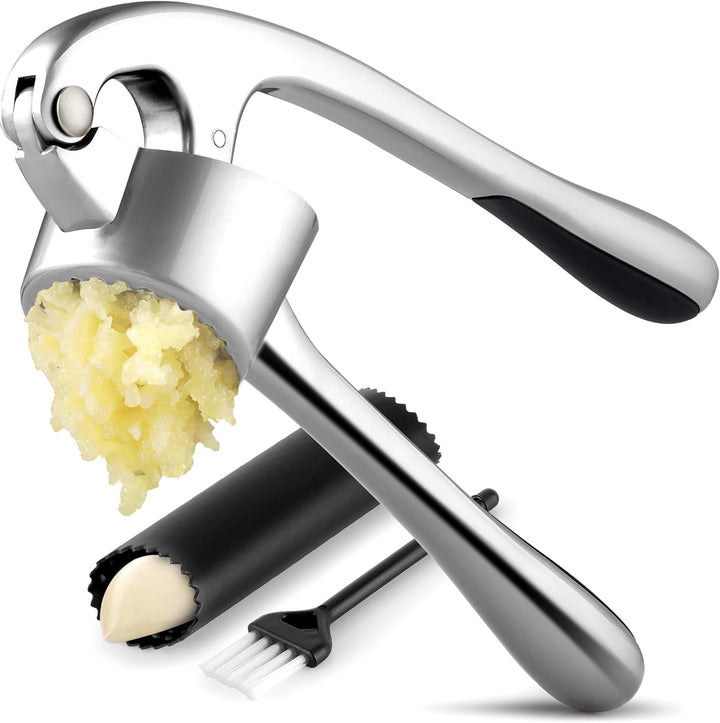 Premium Garlic Press Set - Rust Proof