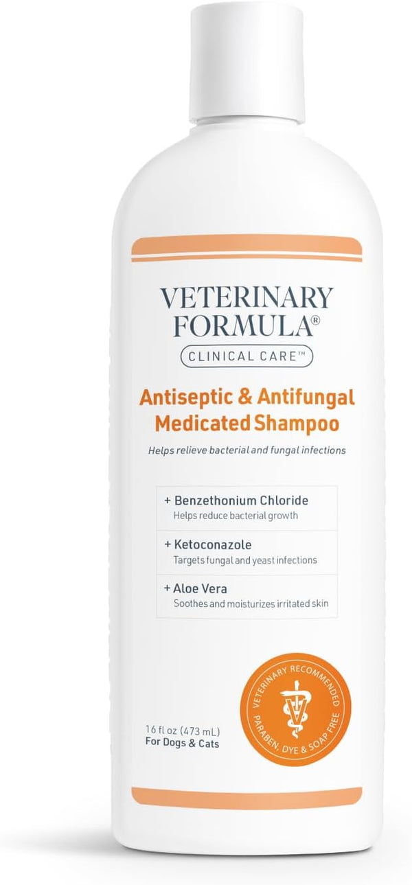 Antiseptic & Antifungal Shampoo for Pets