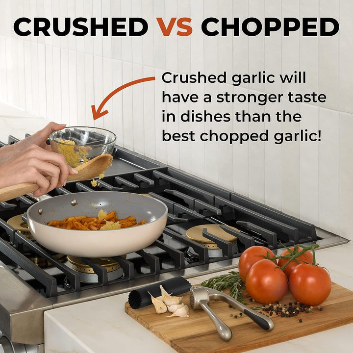 Premium Garlic Press Set - Rust Proof