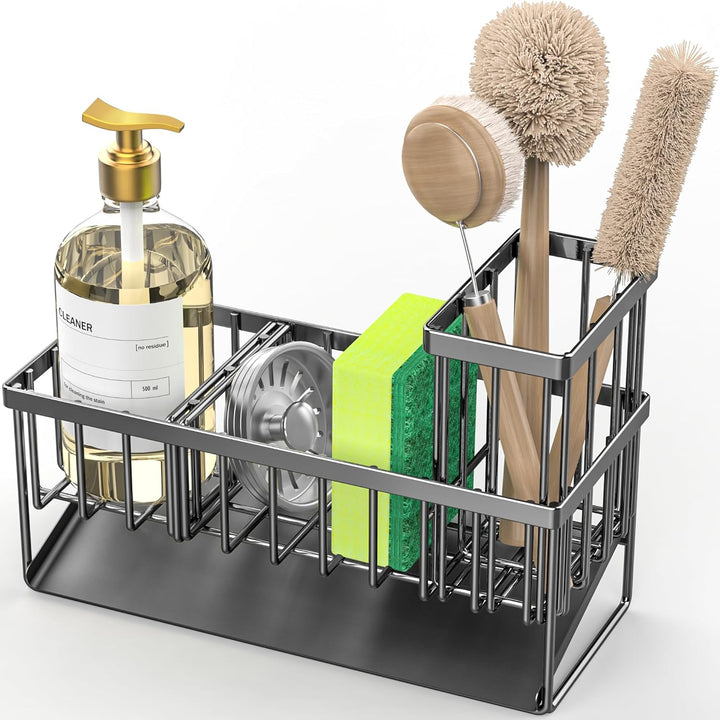 Rustproof Sink Caddy & Soap Dispenser