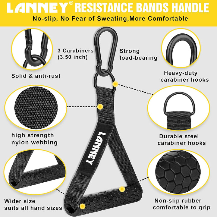 Tricep Rope Cable Attachment & Gym Set