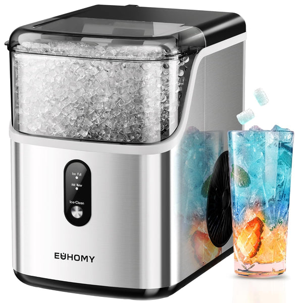 Countertop Nugget Ice Maker, 35Lbs/24H