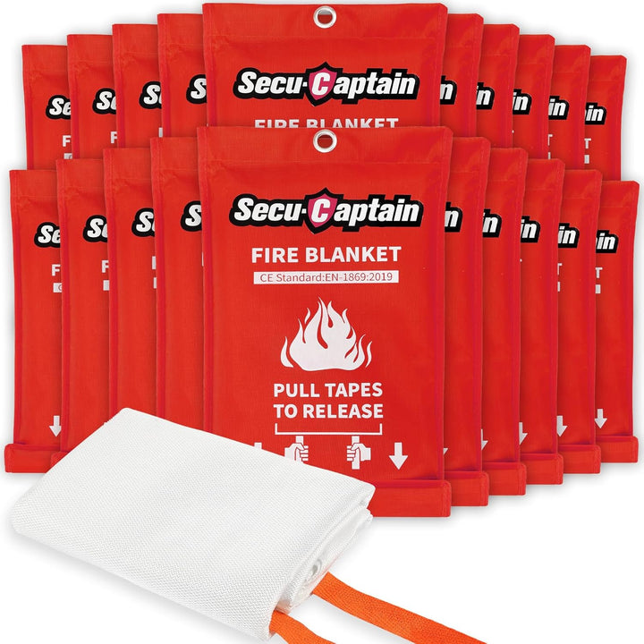 2-Pack Emergency Fire Blanket 40"x40