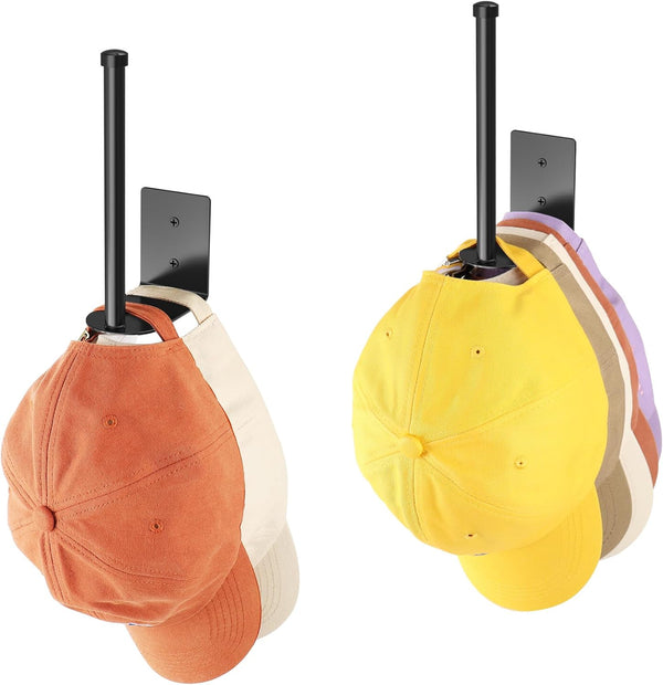 2-Pack Stainless Steel Hat Rack Organizer